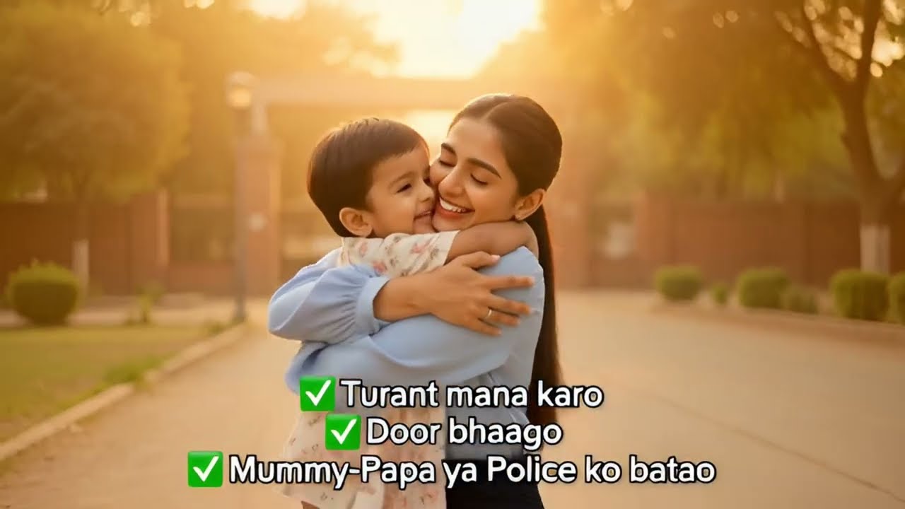 Anjaan Aadmi Se Savdhan ⚠️ | Bachchon Ki Suraksha | Child Safety Awareness | Delhi Alert #delhi #yt 