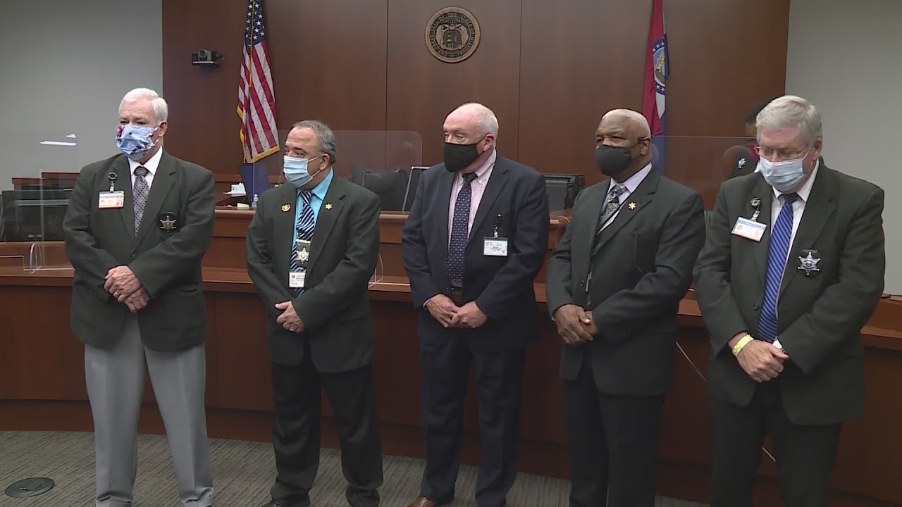Five St. Louis County bailiffs honored for saving judge’s life