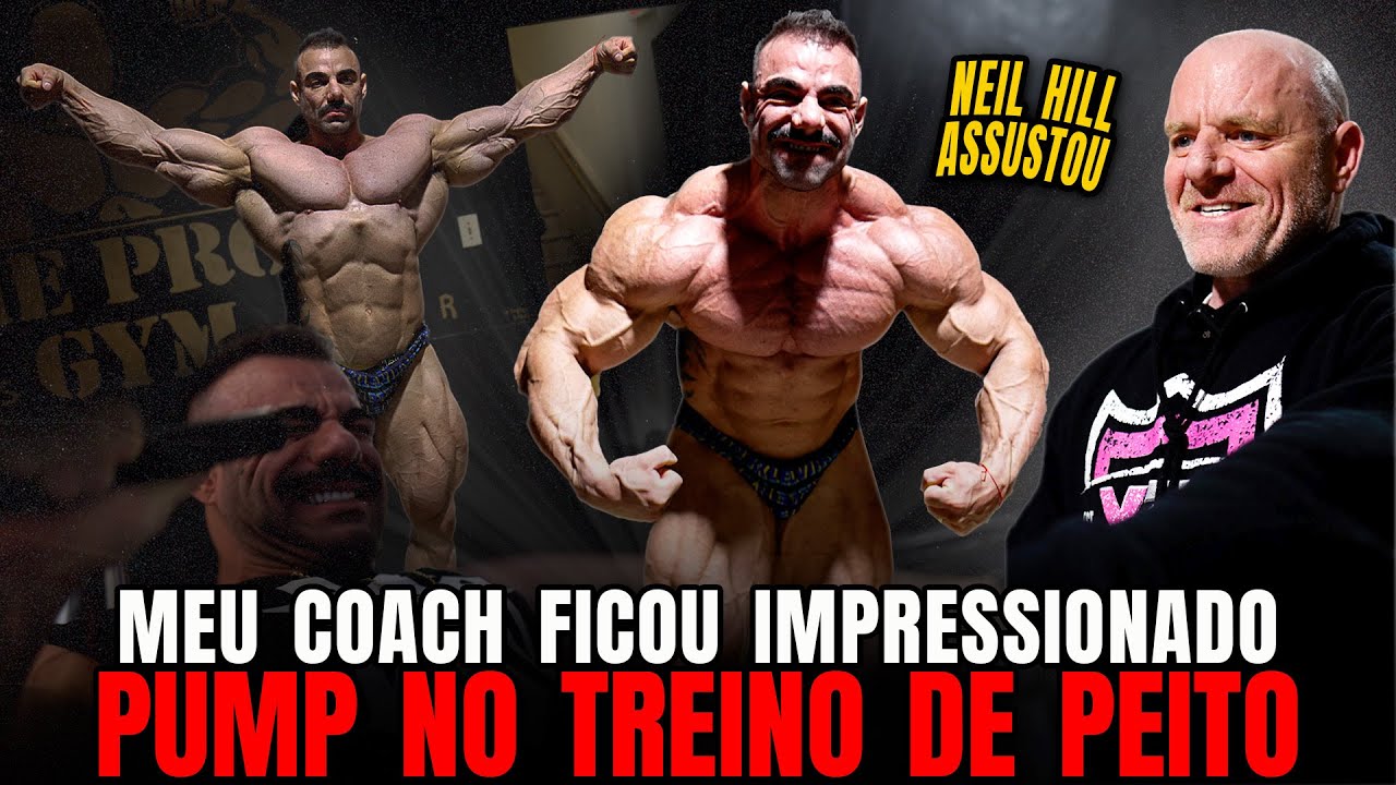 NEIL FICOU EM CHOQUE COM O PUMP | ÚLTIMO CHEST DAY | RAFAEL BRANDÃO