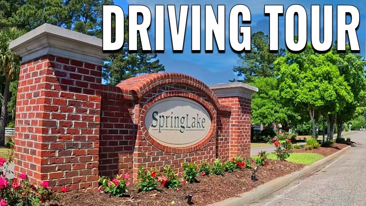 Spring Lake at Carolina Forest Subdivision in Myrtle Beach Full Tour