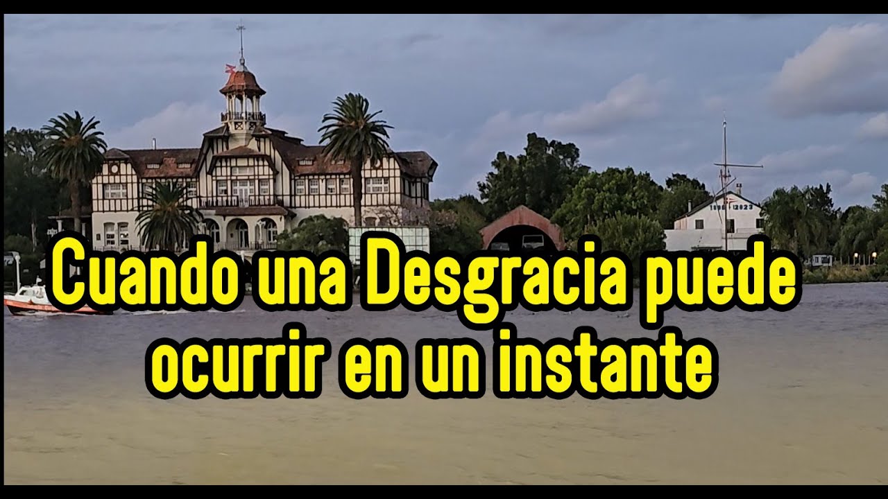 La desgracia  que no fue pero pudo ser relatada y vista en primera persona