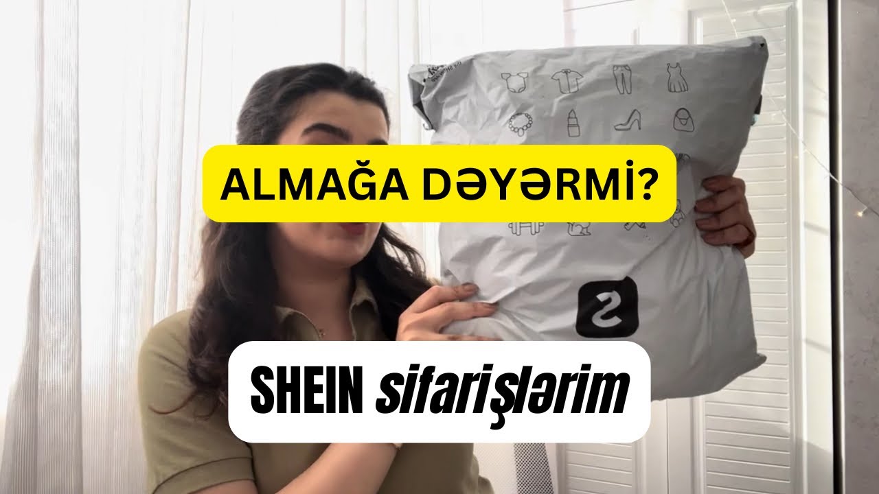 SHEIN karqolarım- Sifariş etməyə dəyəmi? + trendyol sifarişlərim