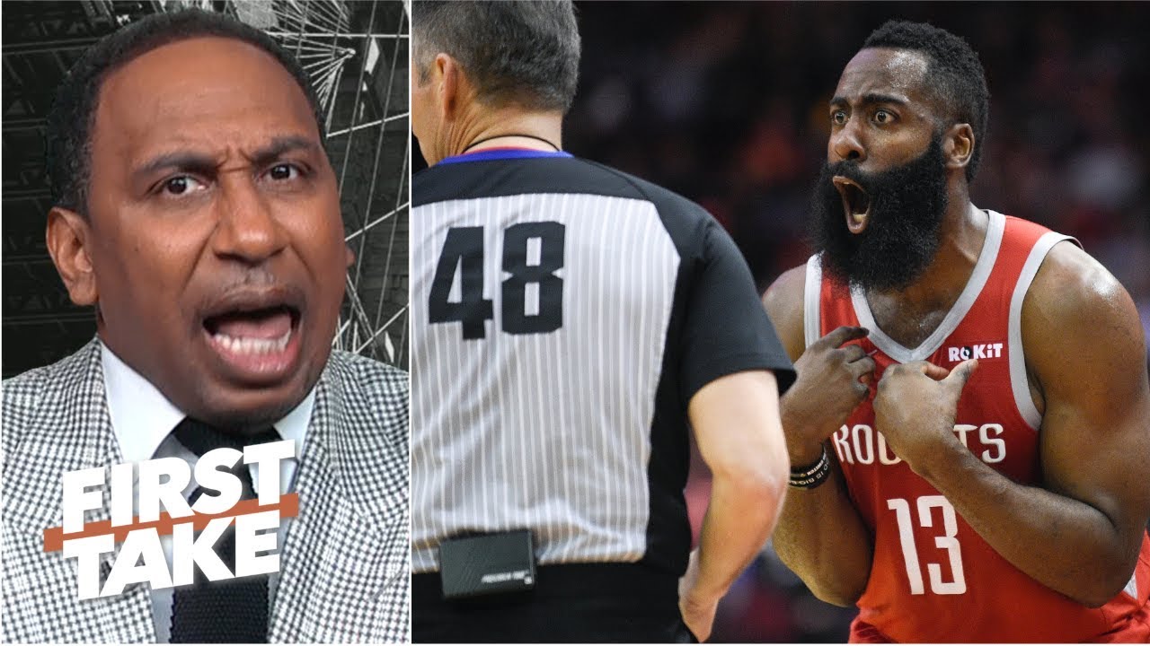 ‘I don’t want to hear that now!’ – Stephen A. rips Rockets for complaining about refs | First Take