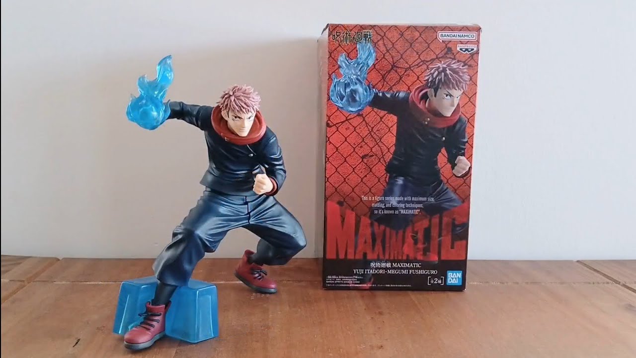 YUJI ITADORI MAXIMATIC Figure Unboxing | Jujutsu Kaisen Collectible