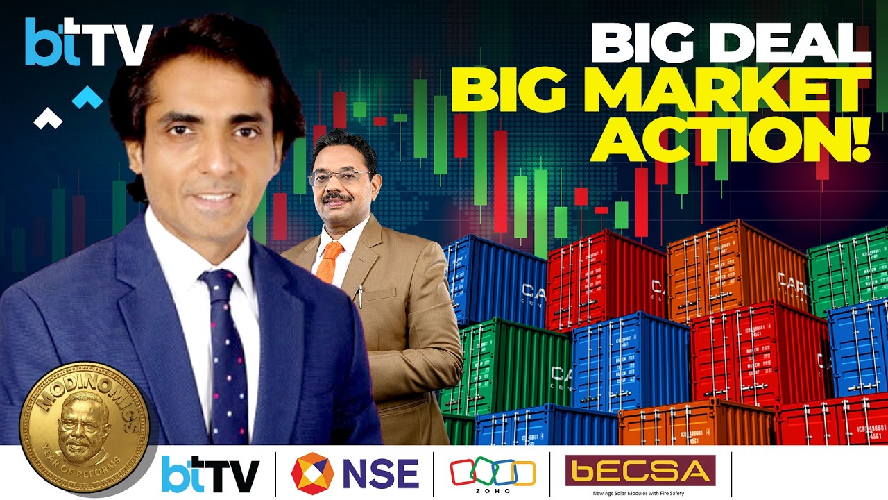 Markets Turn Bullish On Trade Deal Signals And SBI’s Credit Growth Outlook