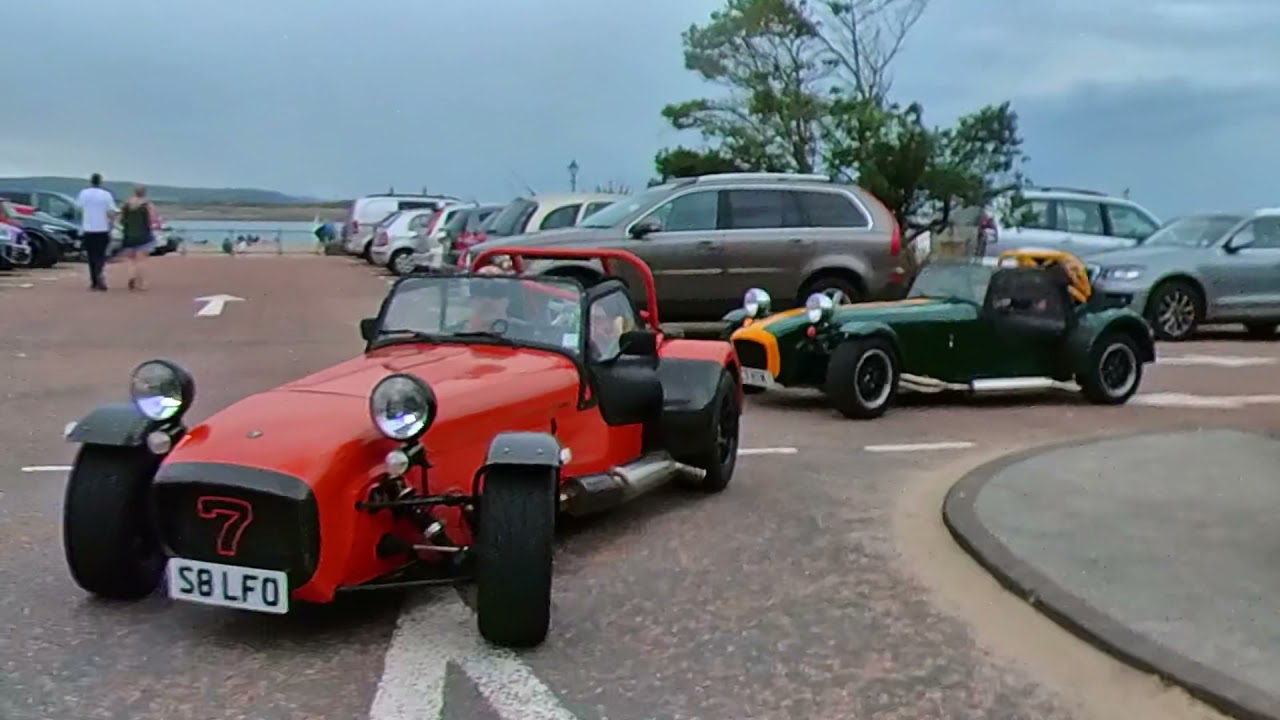 Caterham Taffia Fish & Chip run Aberdyfi 2021