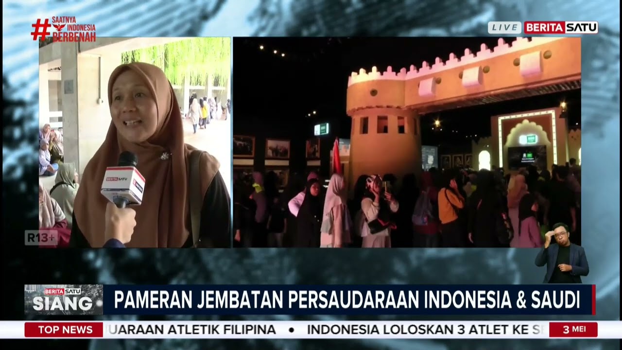 Antusiasme Warga Hari Terakhir Pameran Jembatan Persaudaraan RI-Arab Saudi di Istiqlal | Beritasatu