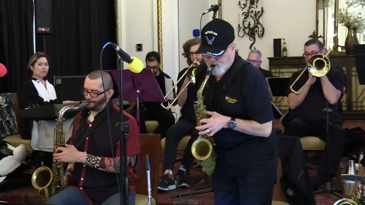 The Stardust Big Band @The Arlington Hotel featuring Gary Meggs-"Samantha"