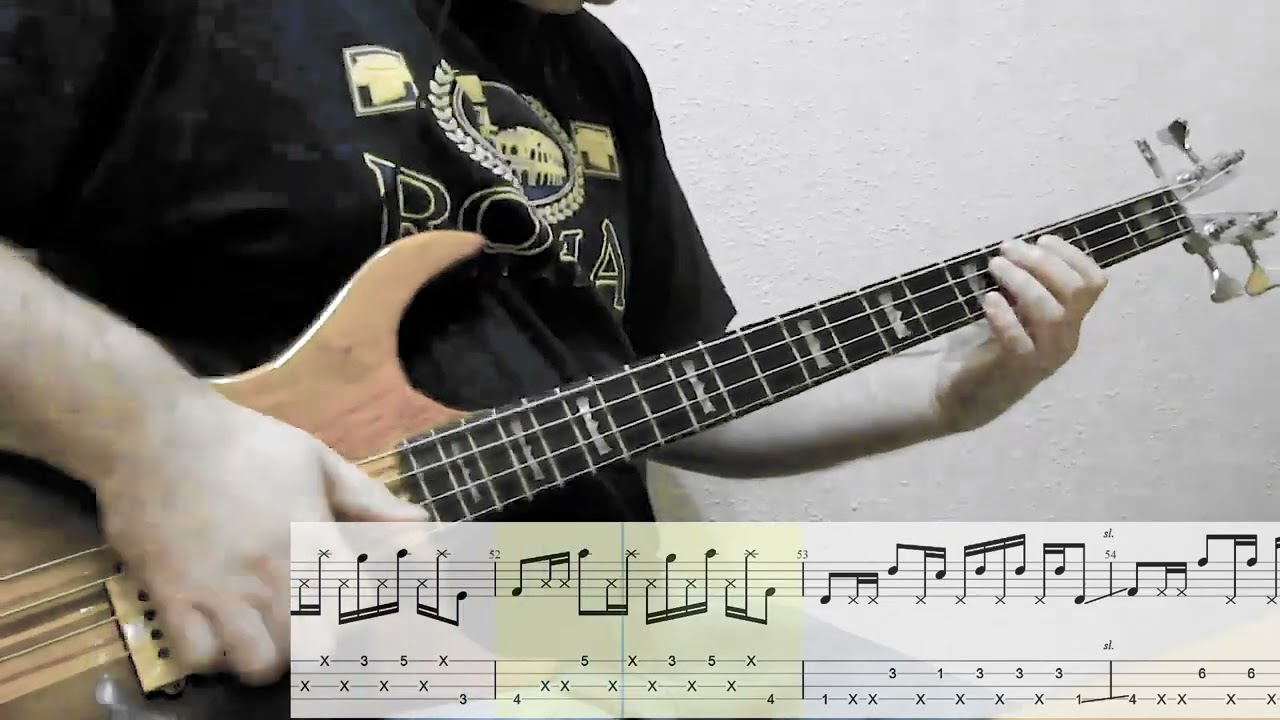 Red Hot Chili Peppers -Dark Necessities Bass Cover with TAB