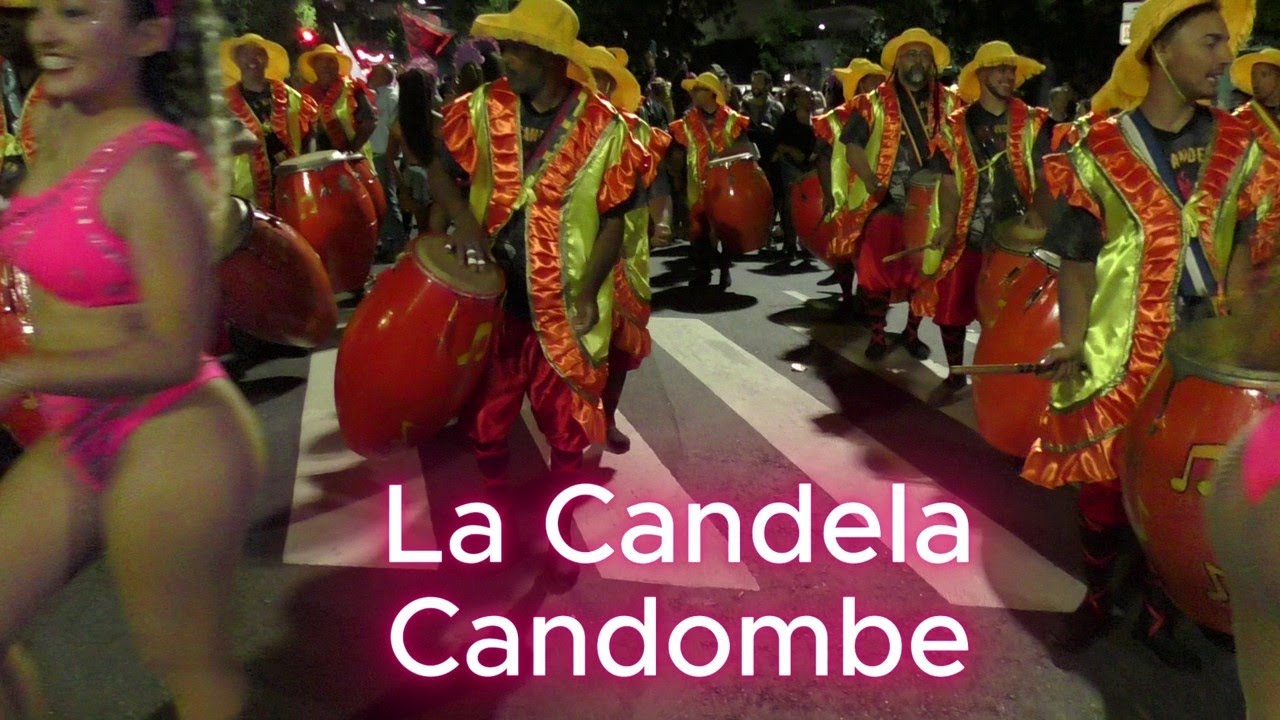La Candela de San Telmo candombe Afro Uruguaya la gran desfile de comparsas llamada Madre Bs As Arg,