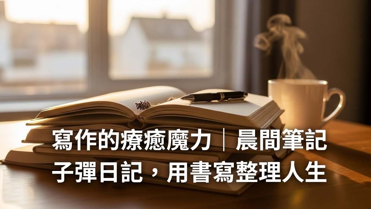 EP50 Jenny周末來閒聊 | 寫作療癒｜晨間筆記、子彈日記如何改變人生？5種書寫方法分享