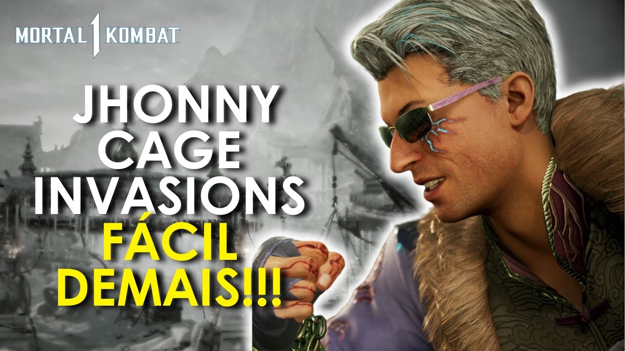 MACETE O JHONNY CAGE INVASIONS MOLEZINHA!!!