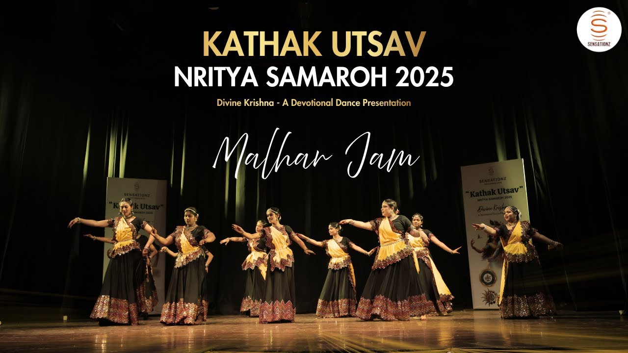 Malhar Jam | Group Kathak Performance | Kathak Utsav Nritya Samaroh 2025