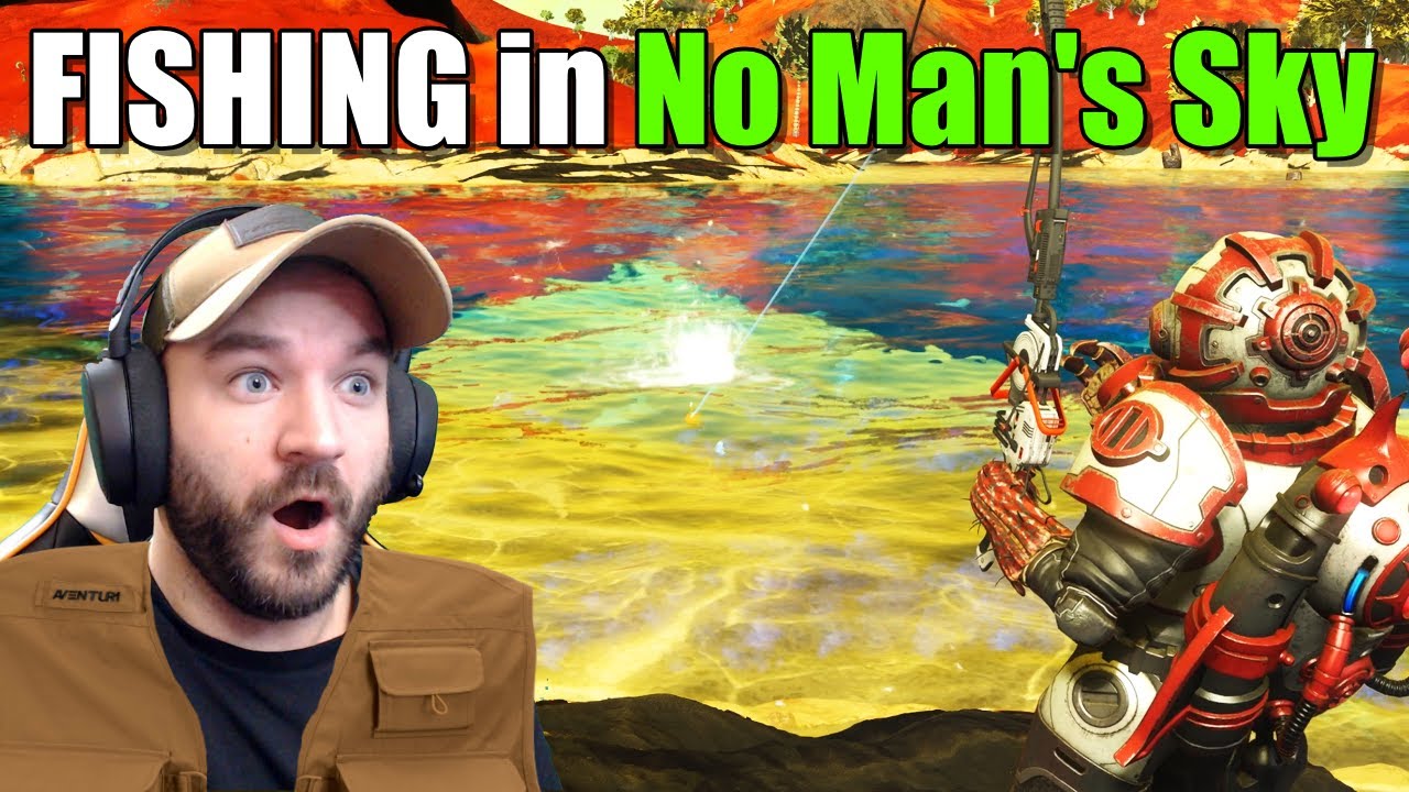 New No Man's Sky Fishing Update and Aquarius Expedition is INSANE!