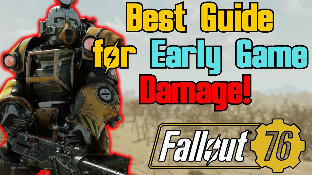 Fallout 76: Лучший гайд на урон для новичков | Понятно для начинающих | 25-й сезон