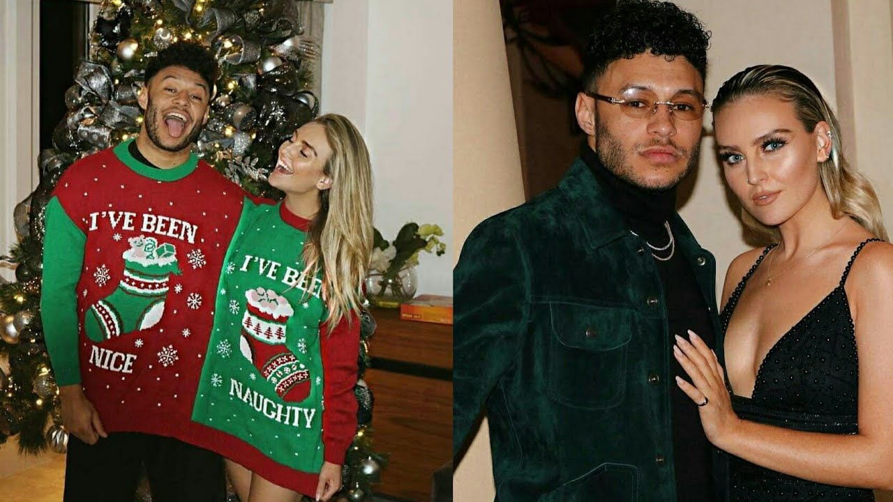 Alex Oxlade-Chamberlain and Perrie Edwards during the holiday 2018 (Christmas and New Year's Eve)