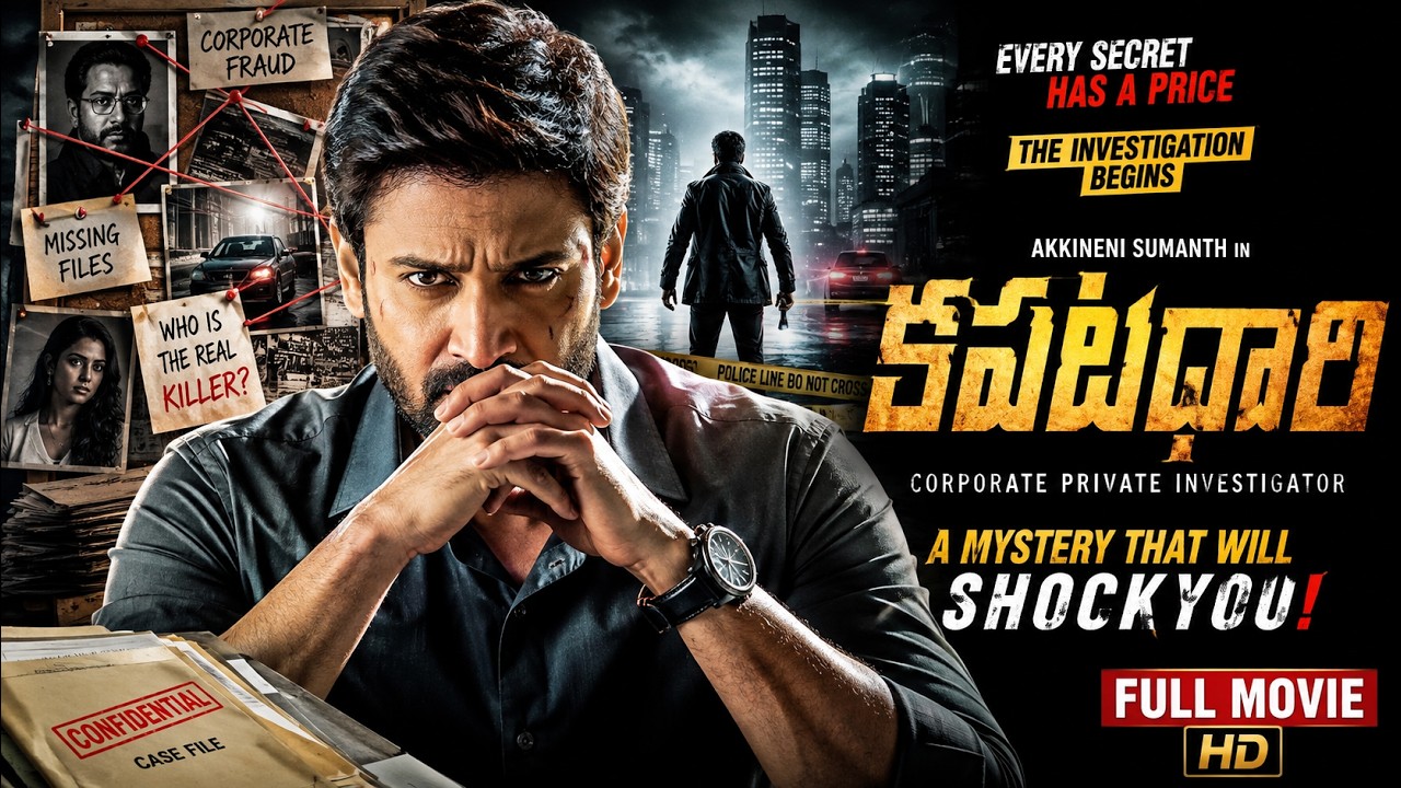 Corporate Private Investigator కపటధారి Telugu Full Movie | Akineni Sumanth | Mystery Action Thriller