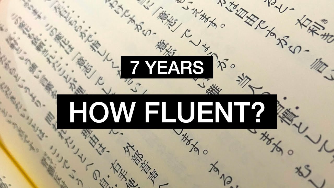 7 Years of Japanese Immersion - AJATT/Refold Update