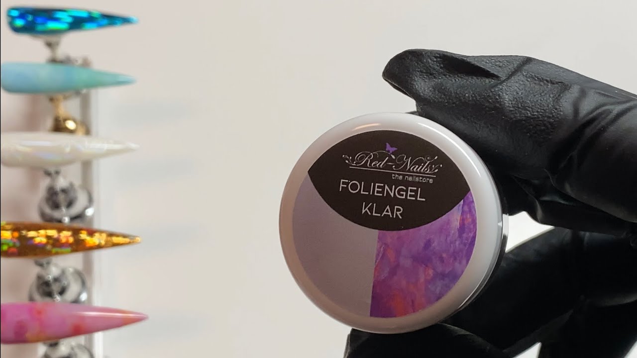 NEU Foliengel Klar von Red-Nails
