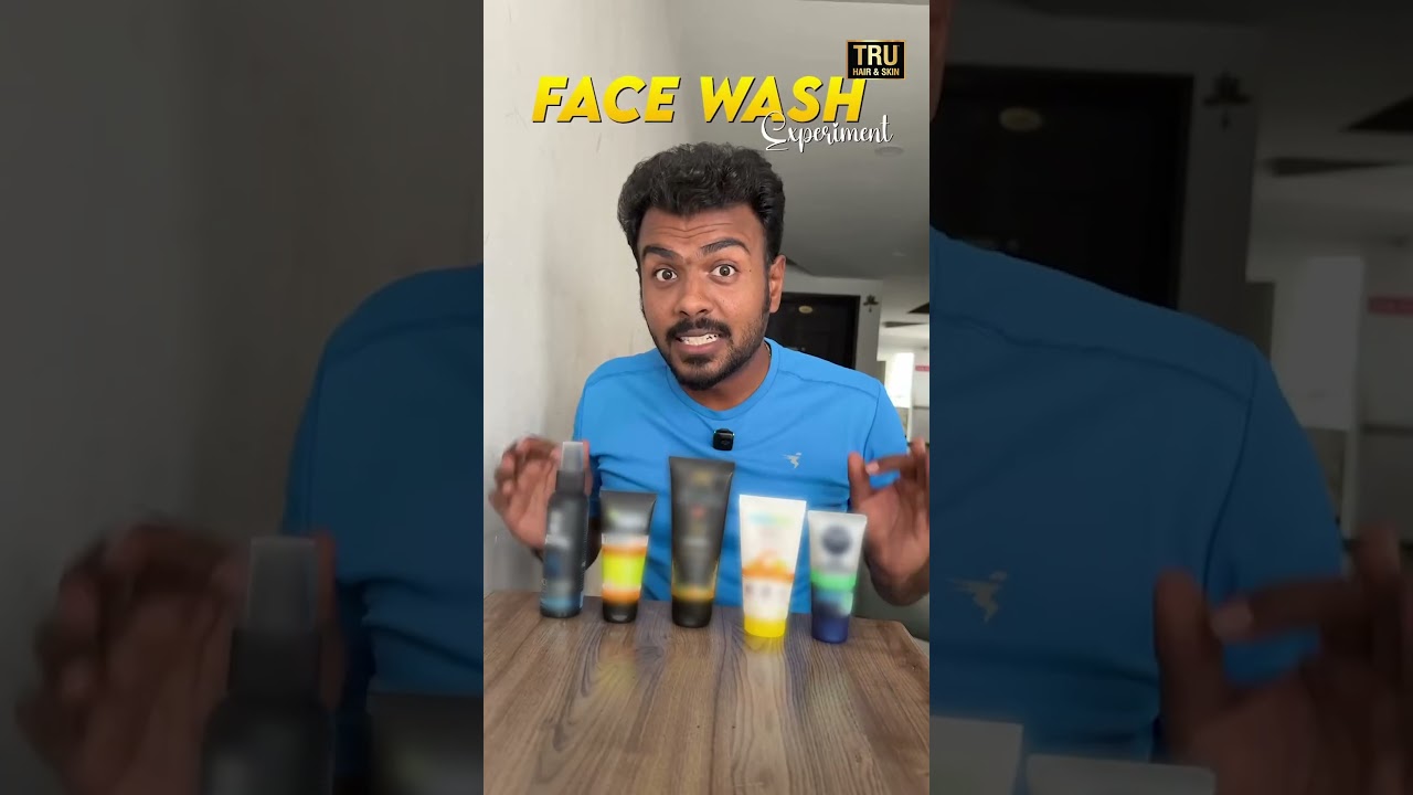 Shocking test reveals the best face wash for men | Tamil