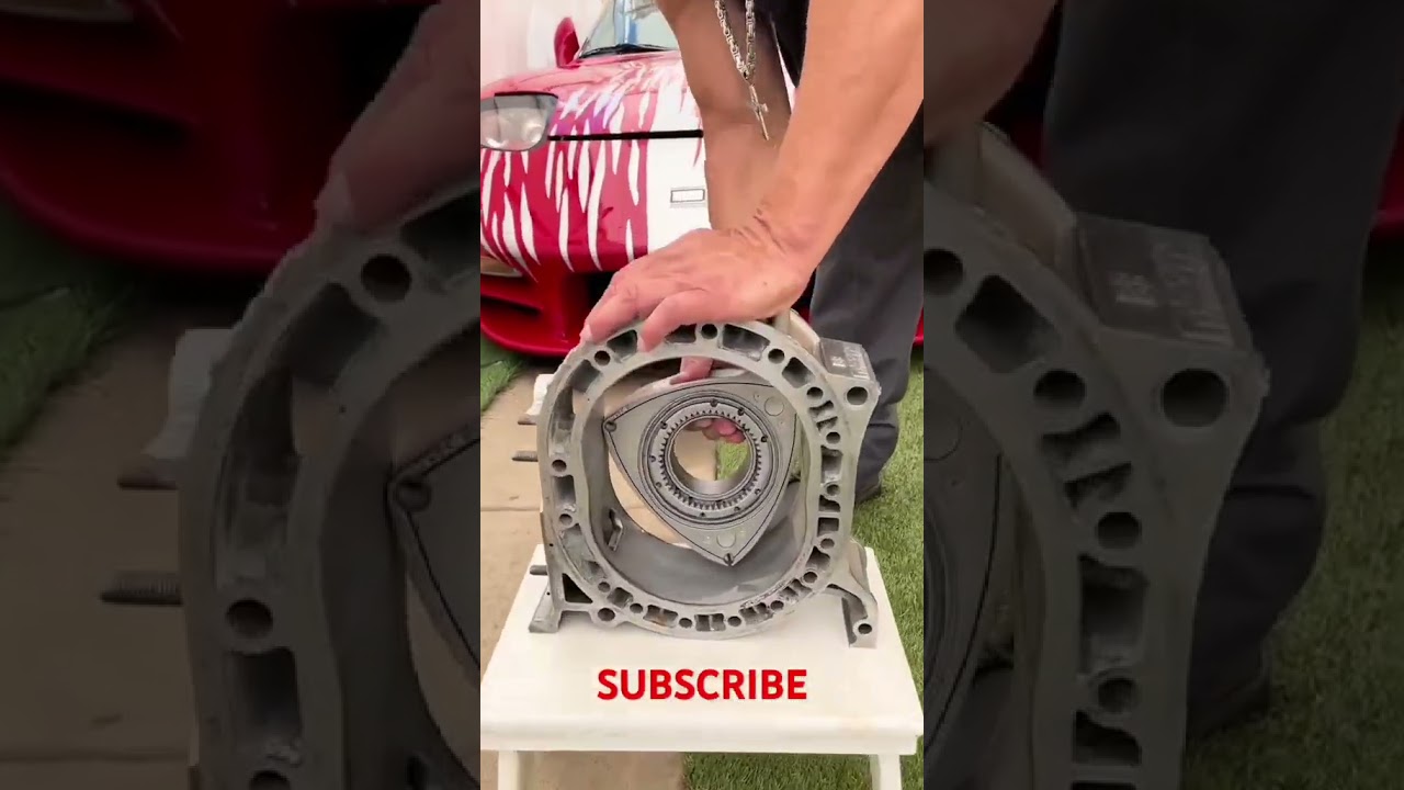 rotary Cold start exhaust sound 