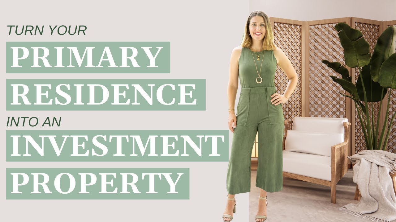 Wealth Building Tips! Turn your PRIMARY RESIDENCE into a PROFITABLE RENTAL with these 5 tips.