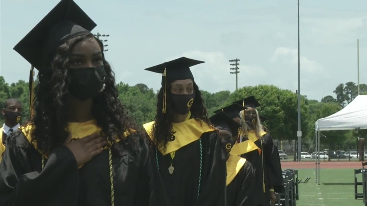Groves High School 2021 graduation ceremony