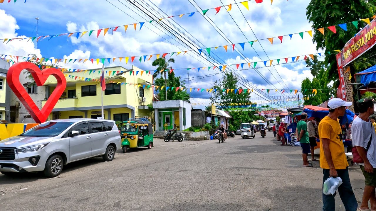Mahaplag Leyte town fiesta - road trip and aerial view #leytephilippines