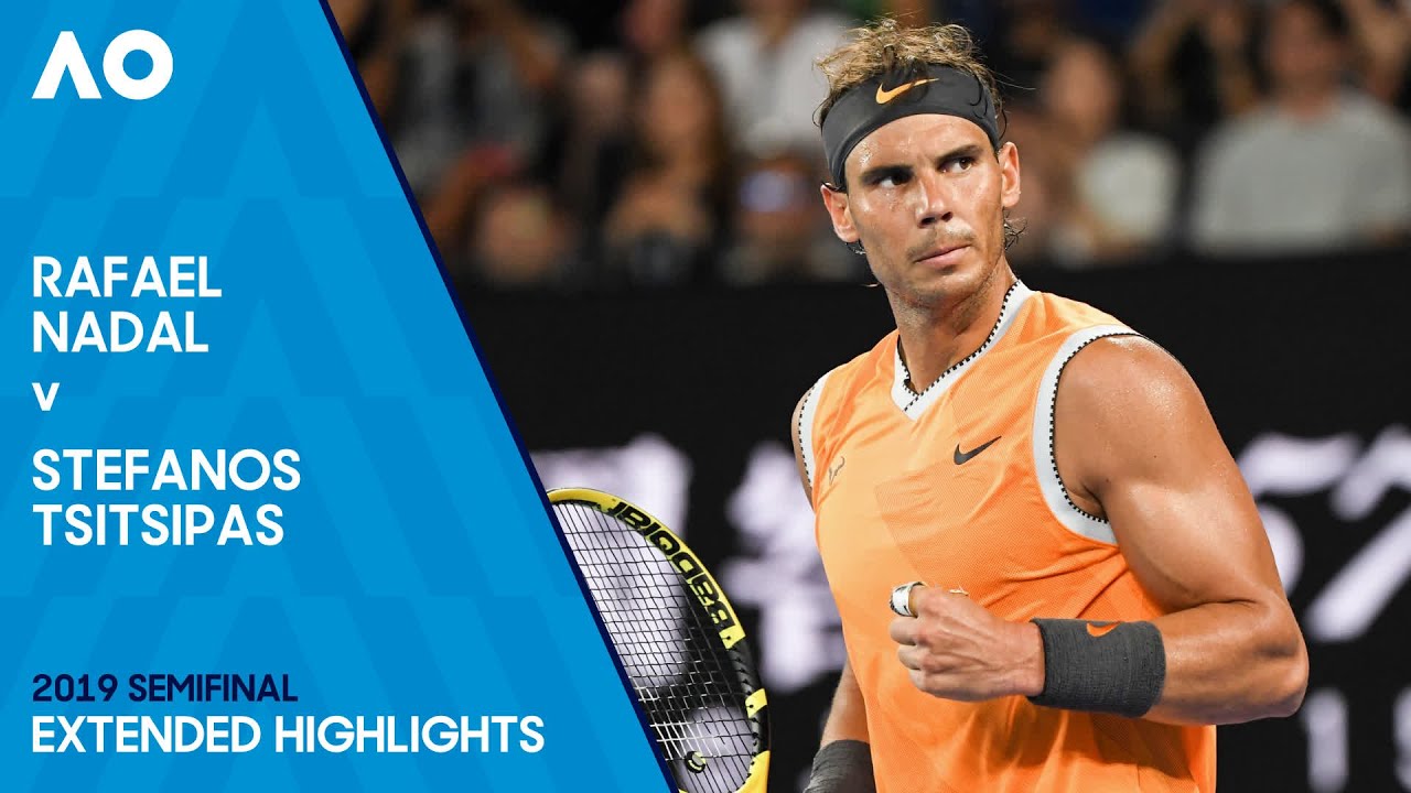Rafael Nadal v Stefanos Tsitsipas Extended Highlights | Australian Open 2019 Semifinal
