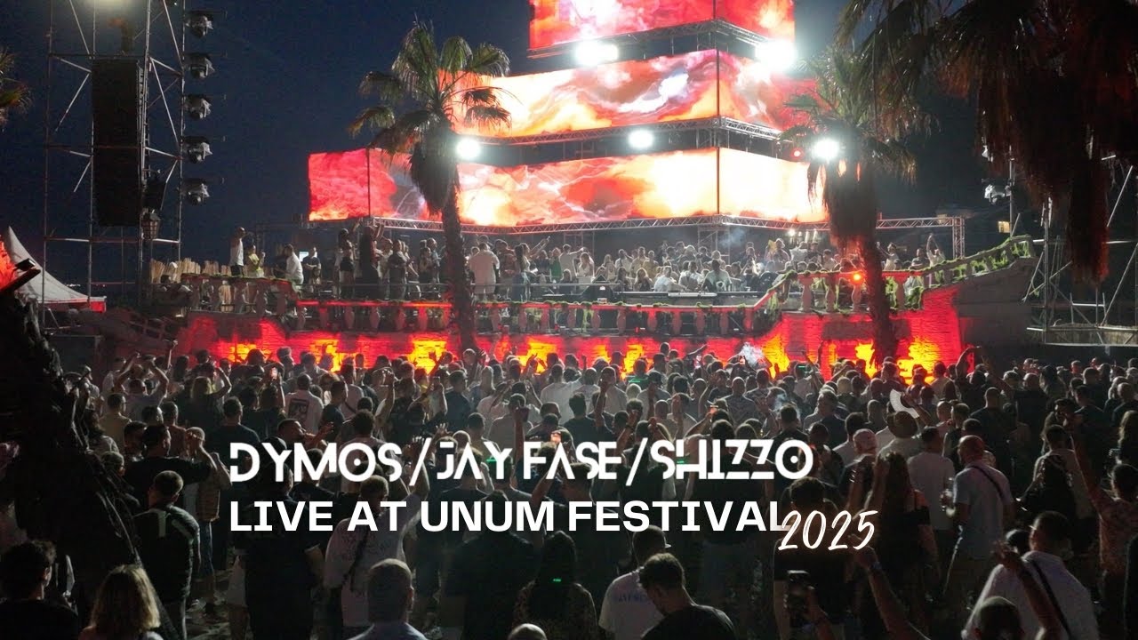 Dymos & JayFase & Shizzo @ UNUM Festival 2025 (Terrazza Stage) Dj Set