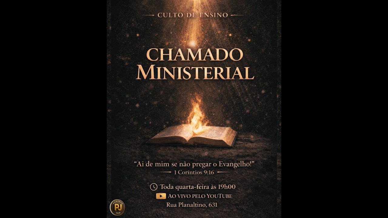 #318. Culto de Ensino Chamado Ministerial 25-02-2026.