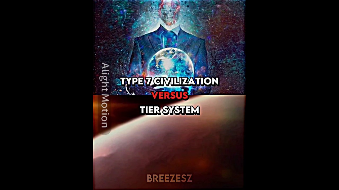Type 7 civilization vs tier system #shorts #edit #battle