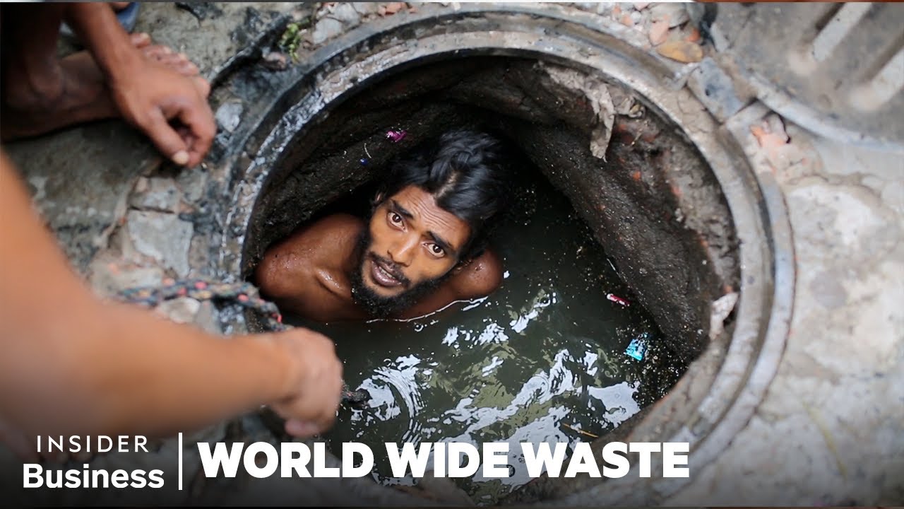 Can Robots Clean Sewers Better Than People? | World Wide Waste | Business Insider