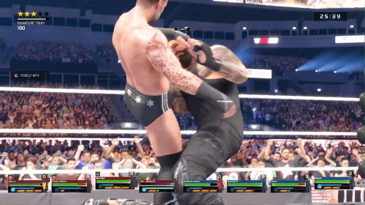 WWE 2K25 Mutiny Vs The final testament MutinyMania Iron Man Match