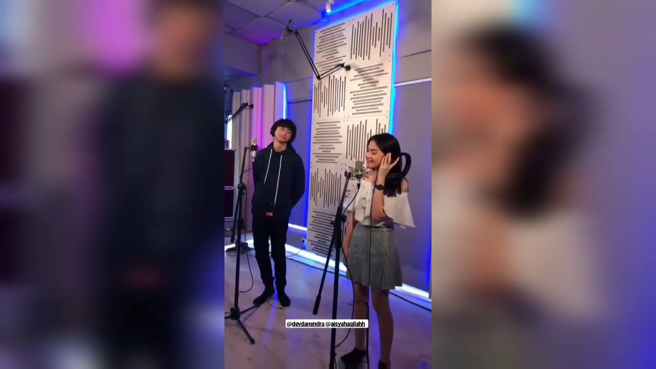 Devano & aisyah - Teman Cintaku - Recording -  ost Melodylan [ BTS From IG's story]