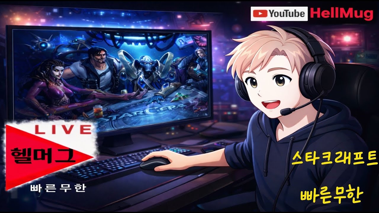 [헬머그] LIVE 스타 빨무 빠른무한 팀플 생방송 [2026.02.19]