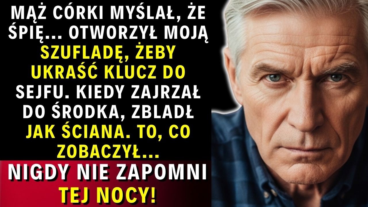 Mąż Mojej Córki Myślał, Że Okradnie Mnie Podczas Snu. Kiedy Otworzył Szufladę — Zamarł
