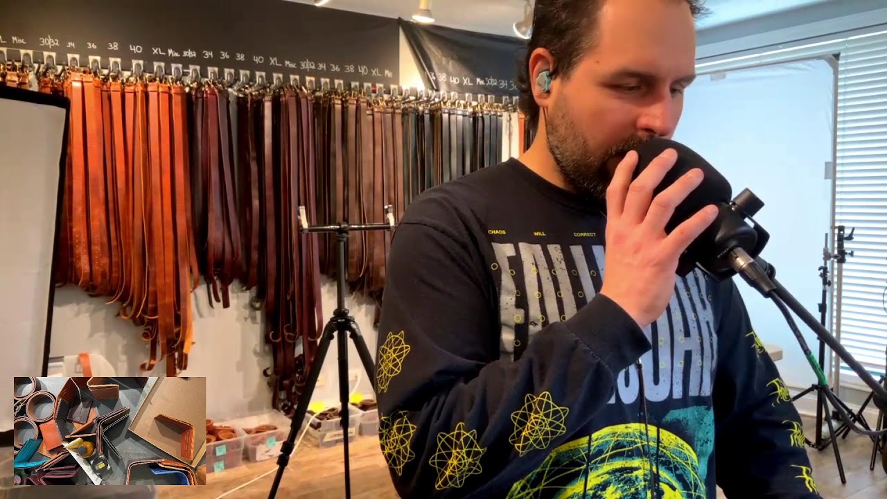 Live Chatting Leather with Phil