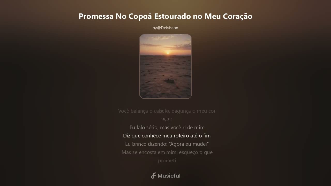 Promessa No Copo