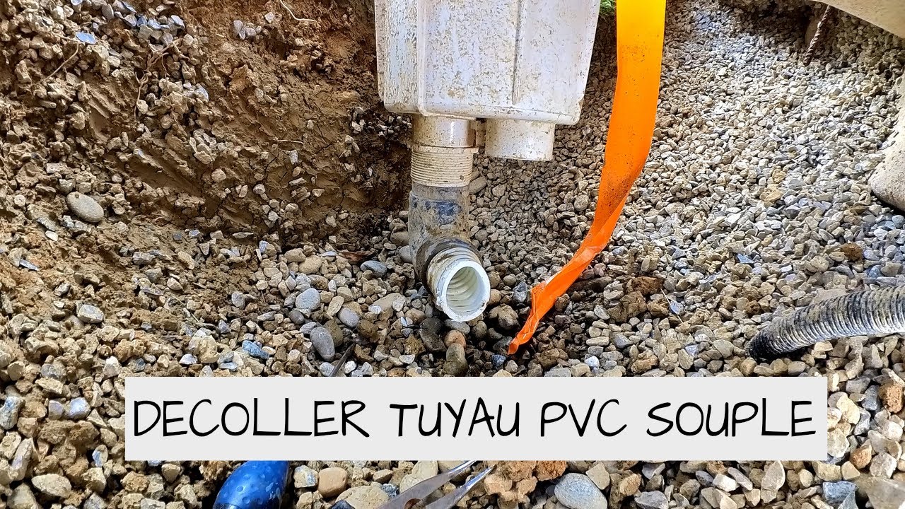 Décoller PVC souple Piscine