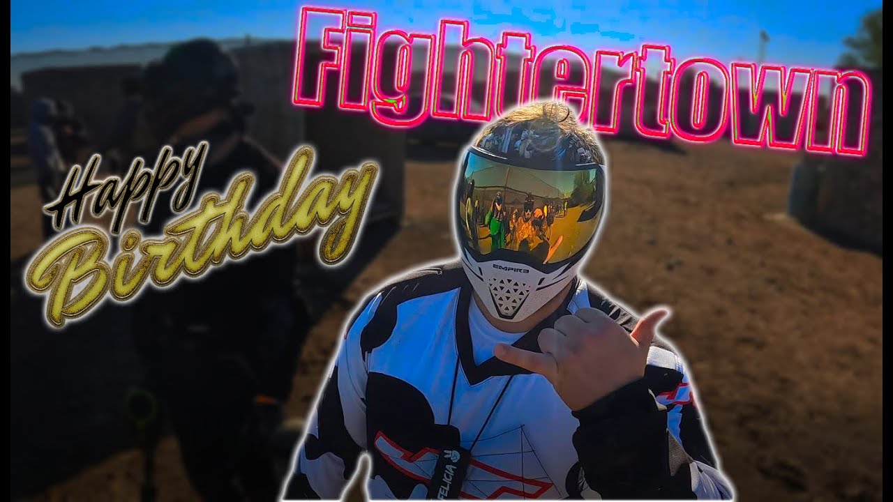 Fightertown Paintball Park - Brett's Birthday Fun 2022!
