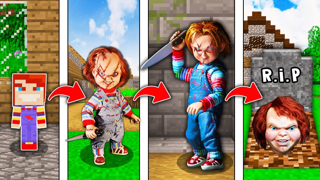 ŻYCIE LALECZKI CHUCKY W MINECRAFT?!