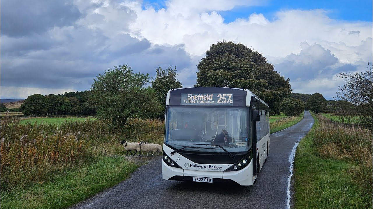 Voith Enviro200MMC HOLDS GEARS around the Peak District!!! | Hulleys of Baslow YX23 OTB
