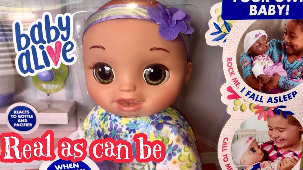 Baby Alive Real as can be Love and Surprises baby opening and details