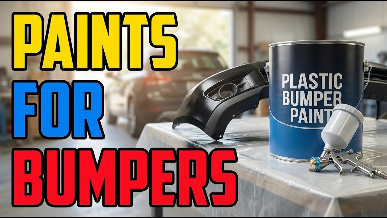 TOP 5 Best Paints for Plastic Bumpers 2026