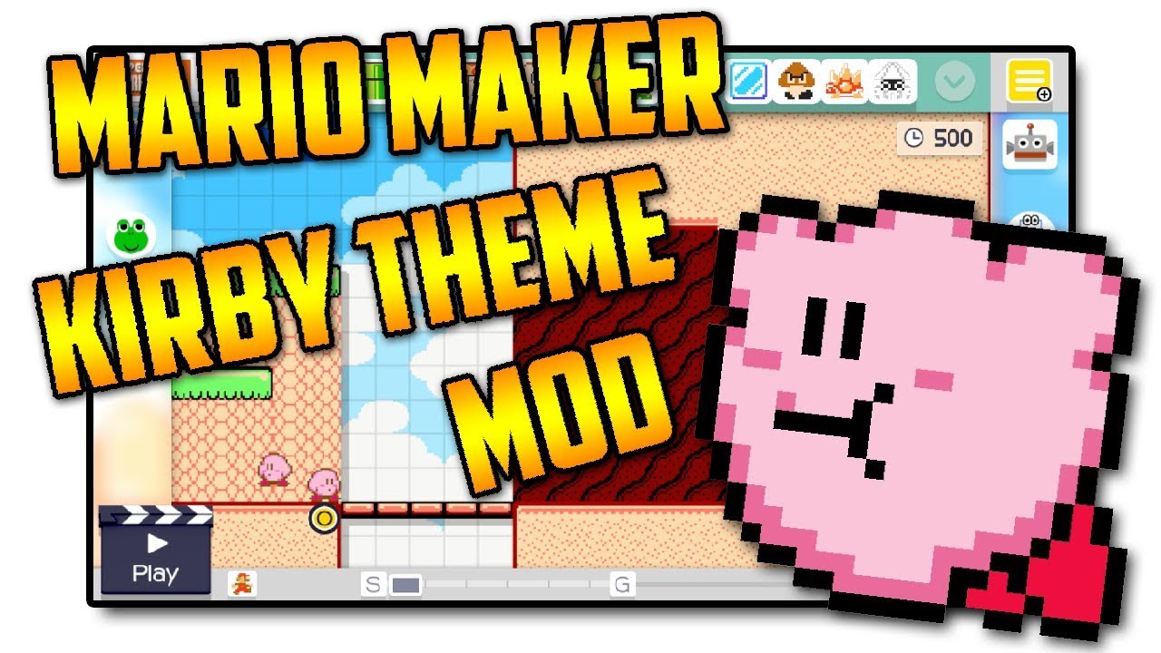 Kirby's Adventure! - Super Mario Maker Mod