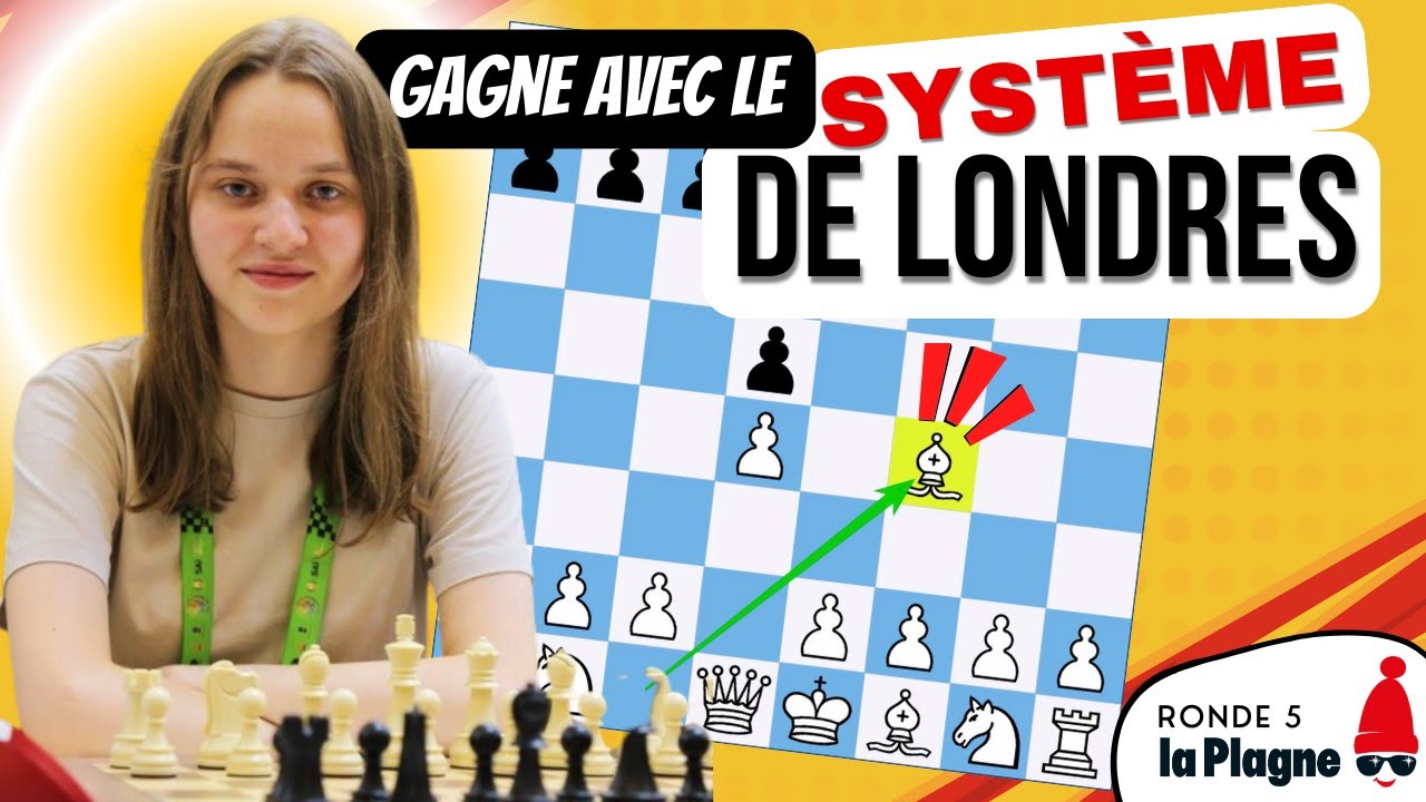Système de Londres : Elle bat un MAÎTRE d'échecs avec UNE OUVERTURE SIMPLE !