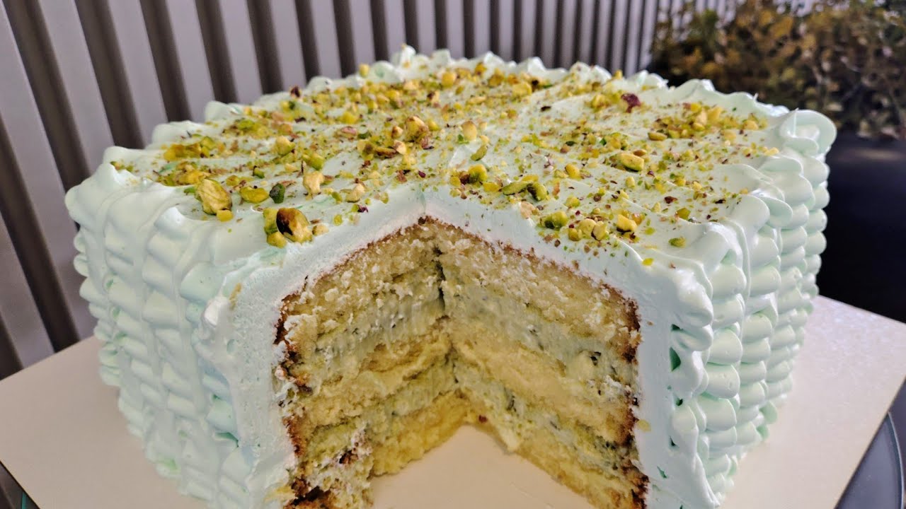 Bolo de FESTA do ZERO: TRUFADO de PISTACHE o mais VENDIDO nas DOCERIAS FAMOSAS| bolo de VITRINE