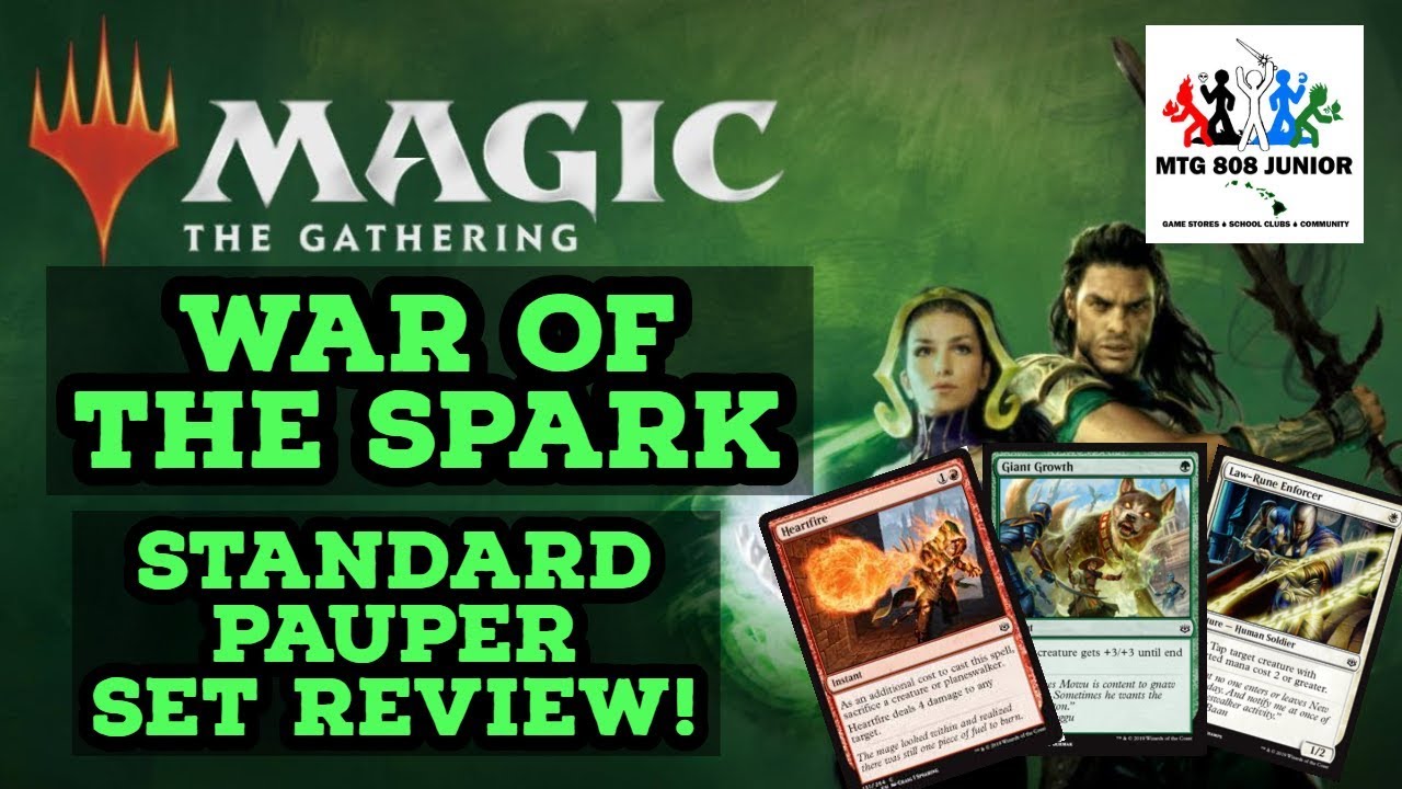 War of the Spark - Standard Pauper Set Review!