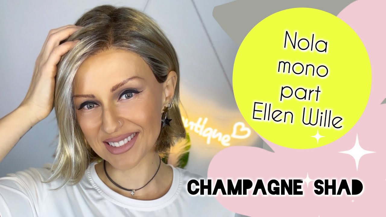 Nola mono part | Ellen Wille - Περούκα Nola *Champagne/shad*